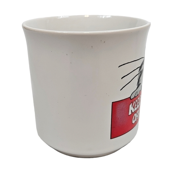 Vintage Boynton Cat "Keep Your Paws Off My Mug" Coffee Mug Tea Cup Unisex B16 - Picture 5 of 10